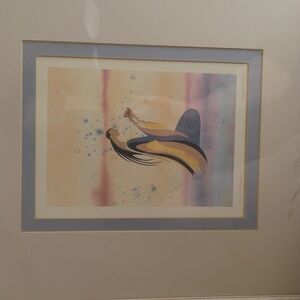 The Artisan Maxine Noel,  Sioux Artist loyan Mani Framed Work